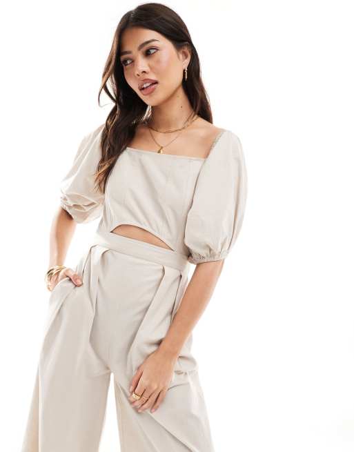 Asos bardot jumpsuit online