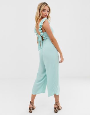 jumpsuit with frills