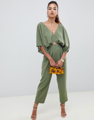 jumpsuit and kimono outfit