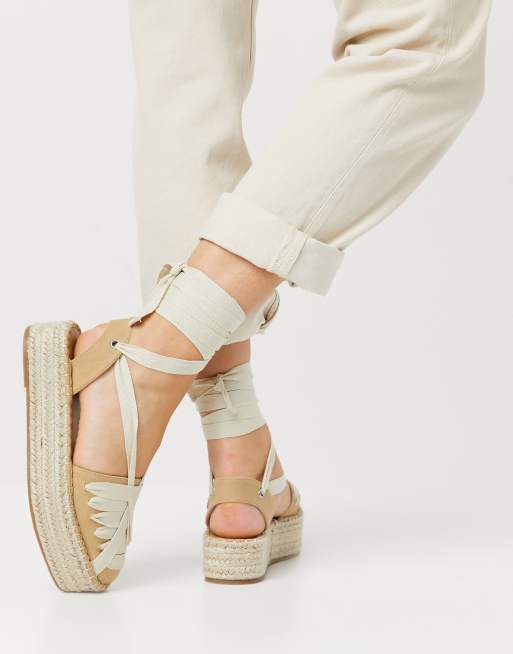 Asos lace up on sale espadrilles