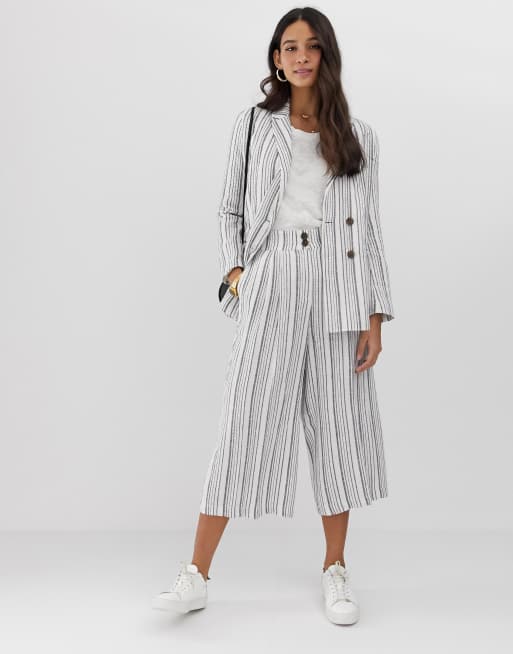 ASOS DESIGN - Gutsy - Costume en lin à rayures, 3 de 3
