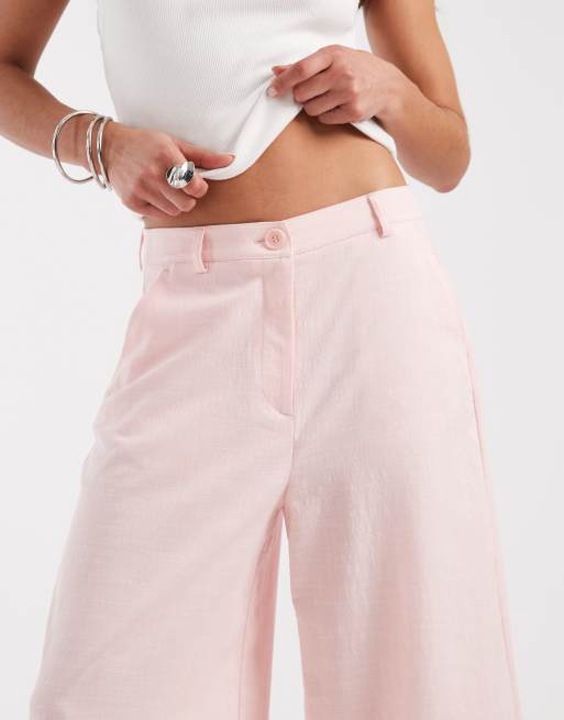 ASOS DESIGN - Jupe-culotte large effet lin, 3 de 5