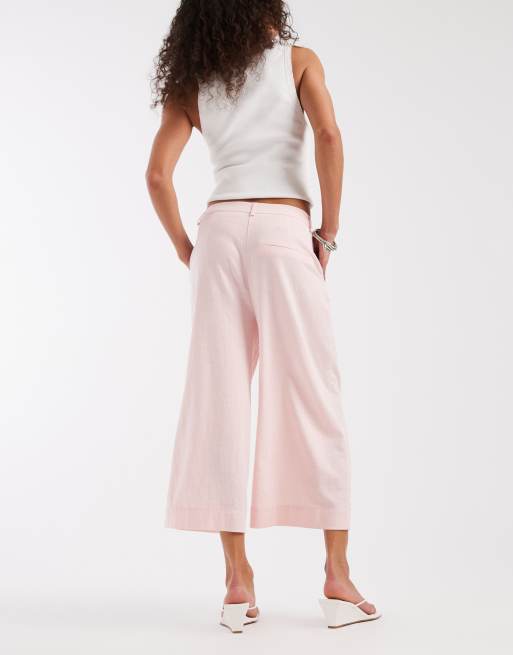 ASOS DESIGN - Jupe-culotte large effet lin, 5 de 5