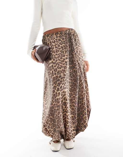 Asos jupe leopard best sale