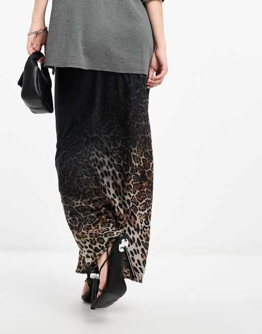 Jupe cheap leopard asos