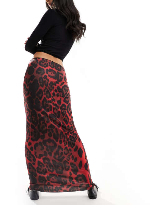 Jupe leopard outlet asos