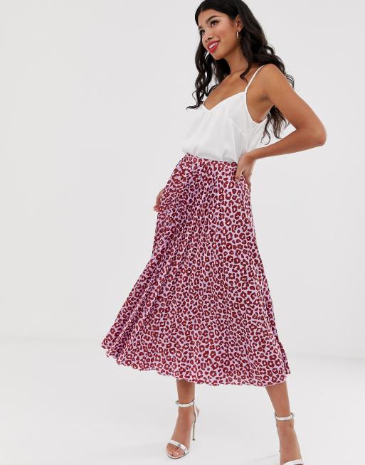 Jupe leopard outlet asos