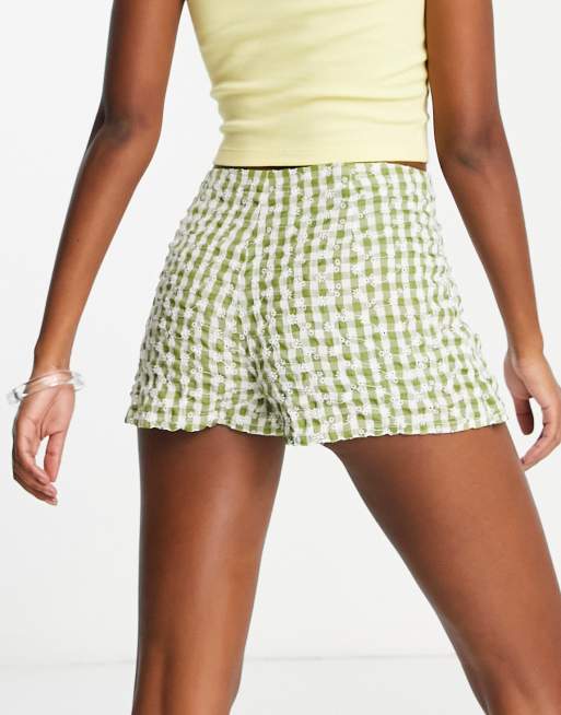 Jupe short outlet vichy