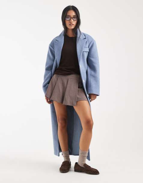 ASOS DESIGN - Jupe-short courte plissée à petits carreaux avec boucle - view 1