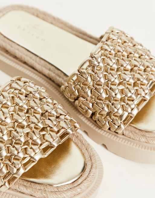Espadrillas oro cheap