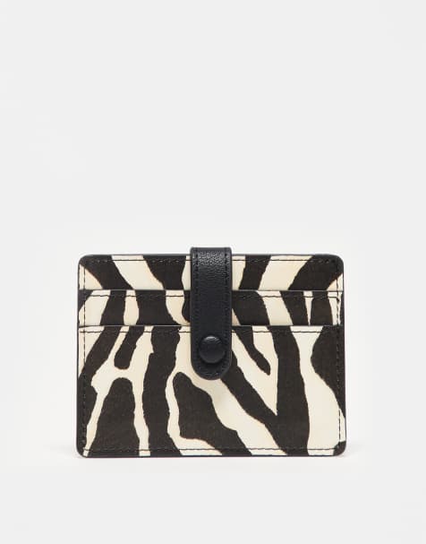 ASOS DESIGN - Kaarthouder met zebraprint - view 1