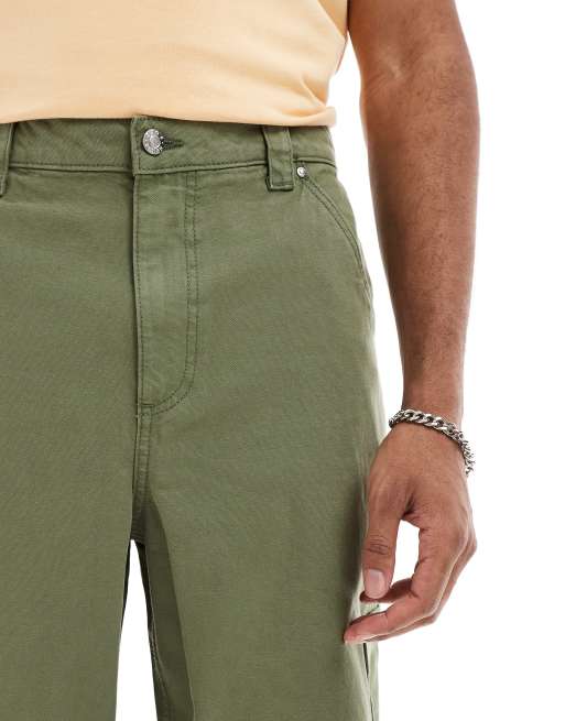 ASOS DESIGN – Kakifärgade, extra baggy cargobyxor, 3 av 5