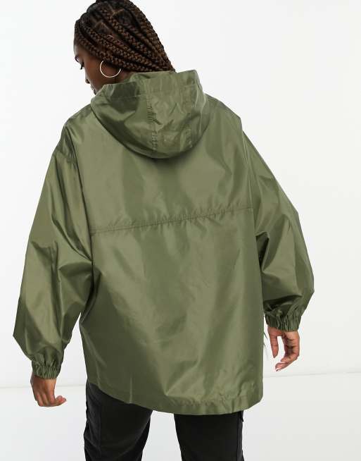 ASOS DESIGN - Kakifarvet regn-anorak, 2 af 4