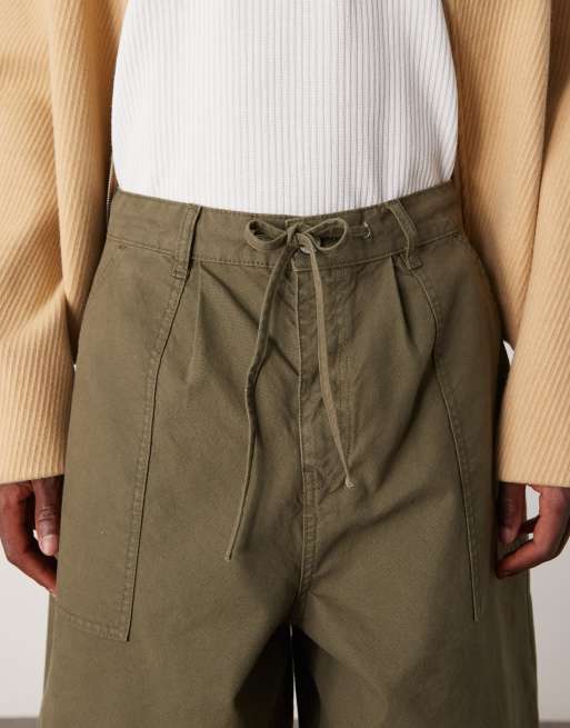 ASOS DESIGN - Kakigrønne baggy bukser med ballonben, 5 af 5