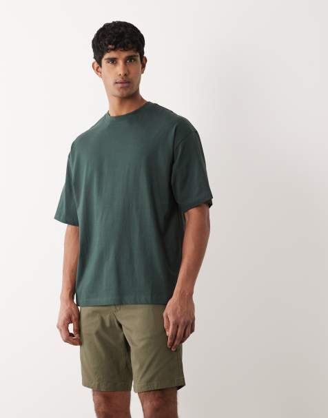 ASOS DESIGN - Kakigrønne chinoshorts i slim fit - view 1