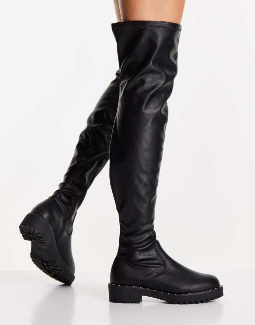 Asos overknee cheap stiefel