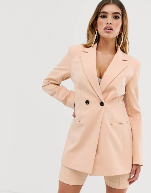 Kamelfarvet jakkesæt fra ASOS DESIGN, 2 af 3