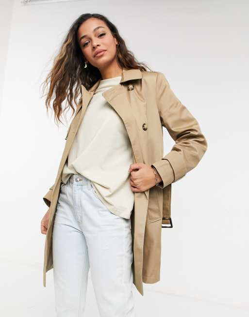 ASOS DESIGN – Kamiennoszary trencz, 4 z 4