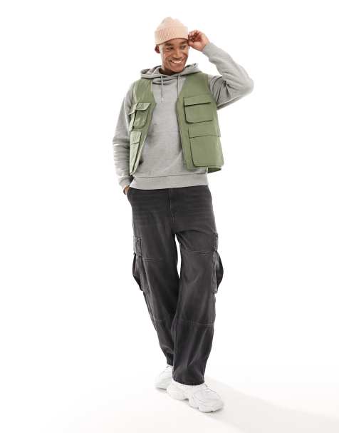 ASOS DESIGN – Kamizelka w kolorze khaki - view 1
