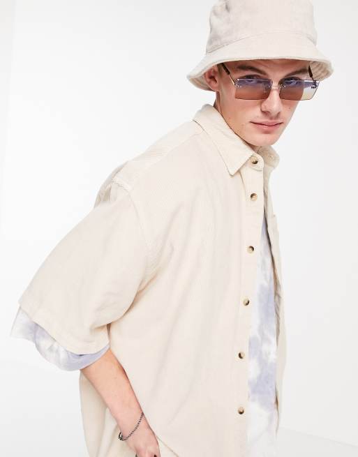 ASOS DESIGN - Kantløse solbriller med graduerede glas i guldfarvet finish, 4 af 4