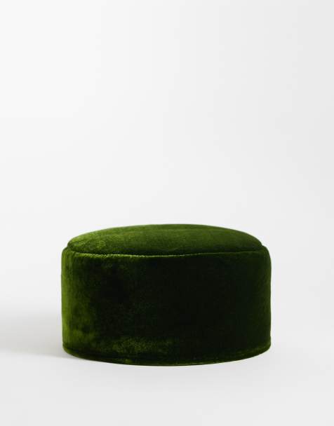 ASOS DESIGN kapelusz pillbox z aksamitu - view 1