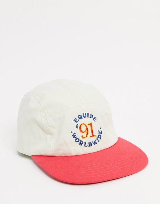 ASOS DESIGN – Kappe mit 5 Bahnen im Vintage-Stil