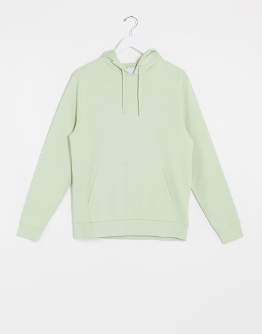 ASOS DESIGN – Kapuzenpullover in Hellgrün 