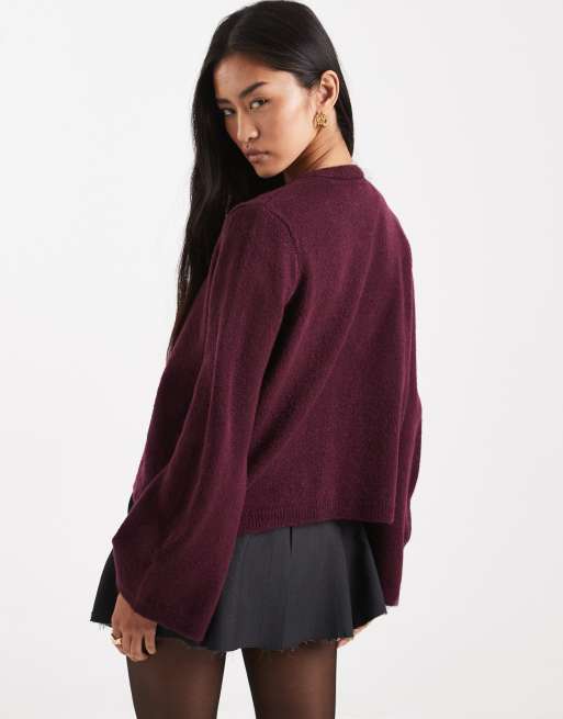 ASOS DESIGN – Kardigan z rozkloszowanymi rękawami, 4 z 4