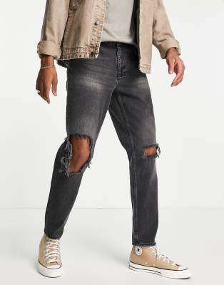 patched jeans asos