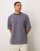  ASOS DESIGN – Kastig geschnittenes Oversize-T-Shirt aus schwerem Stoff mit Struktur und Streifen in Marineblau und Weiß 