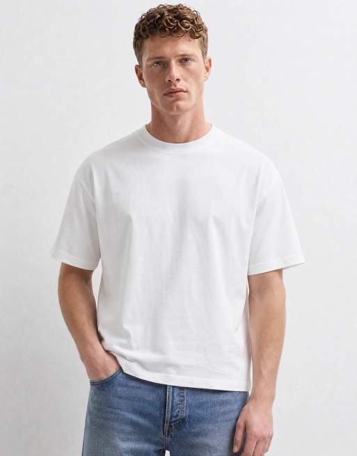 ASOS DESIGN – Kastiges Oversize-T-Shirt in Weiß sehr schwerem Stoff, 6 von 10