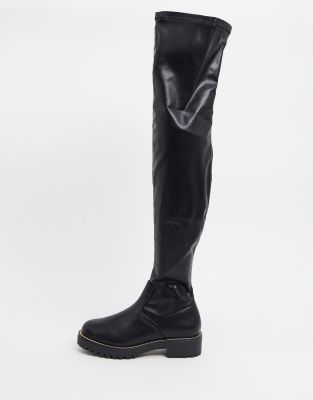 Asos kasba flat over the best sale knee boots