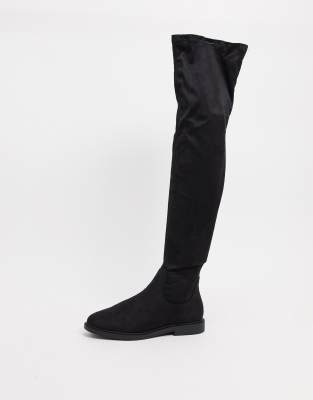 flat over the knee boots