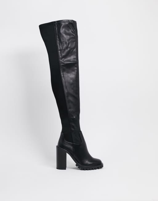 asos tall thigh high boots