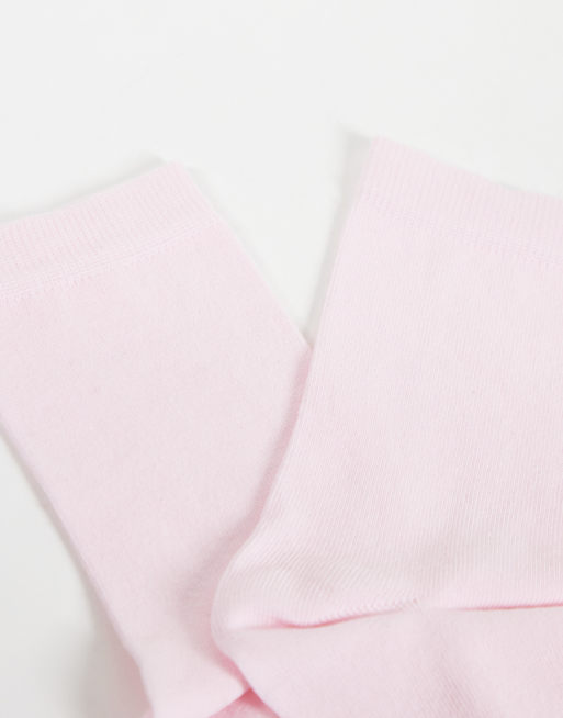 ASOS DESIGN katoenen sokken in roze, 2 van 3