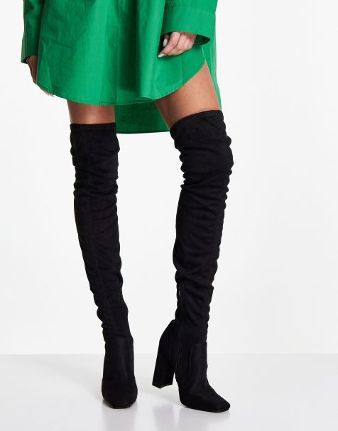 Skin tight thigh hot sale high boots