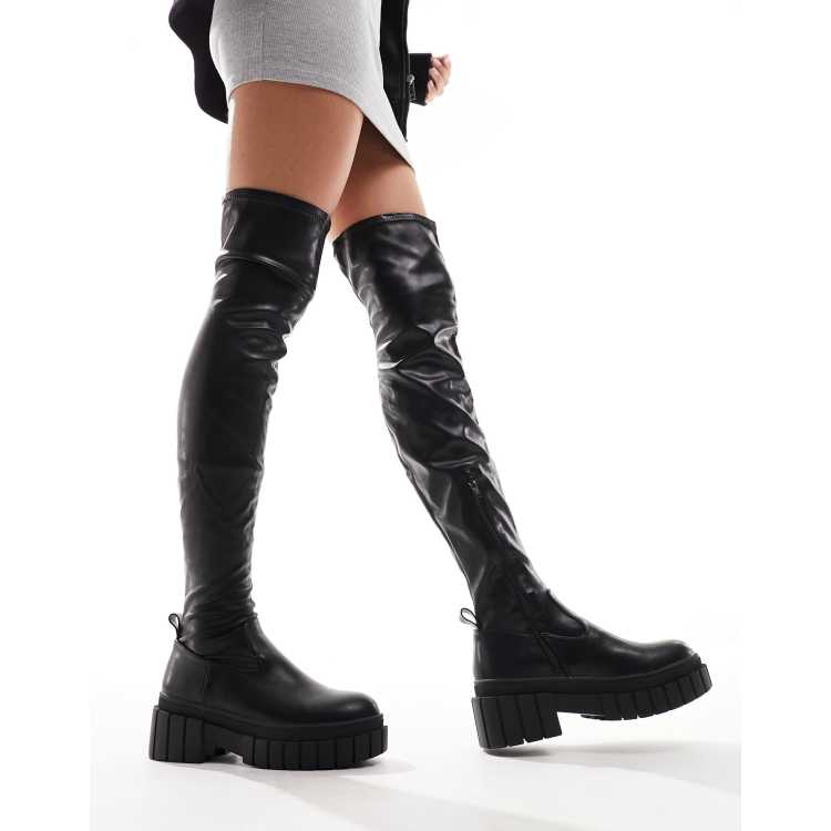 asos katcher over the knee boots