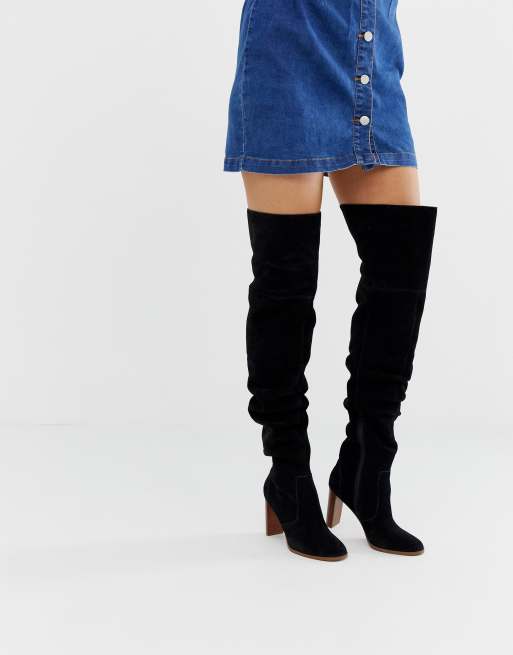 Asos thigh hot sale boots