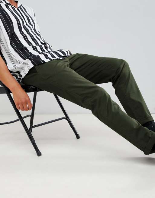 ASOS DESIGN — Khakifarvede chinos med smal pasform, 4 af 4