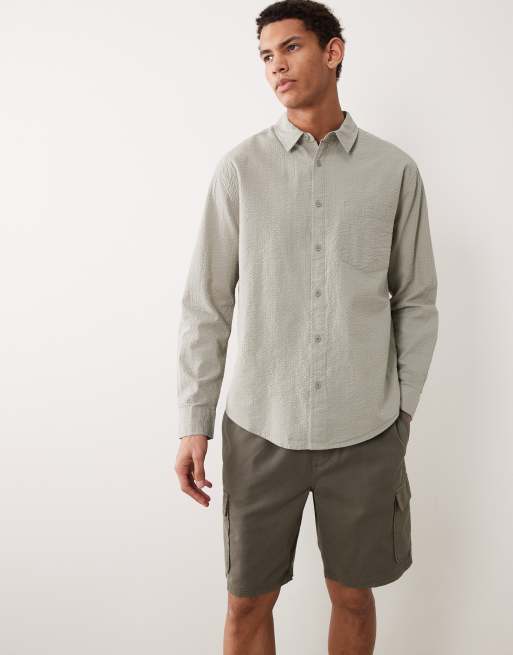 ASOS DESIGN - khakifarvet cargoshorts , 2 af 5