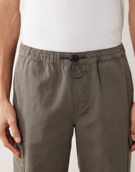 ASOS DESIGN - khakifarvet cargoshorts , 4 af 5