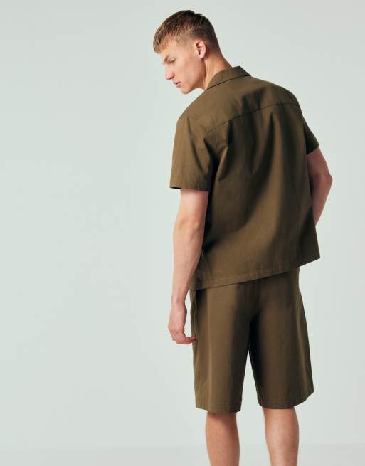 ASOS DESIGN - Khakigrønne lange jorts - Del af sæt, 3 af 12