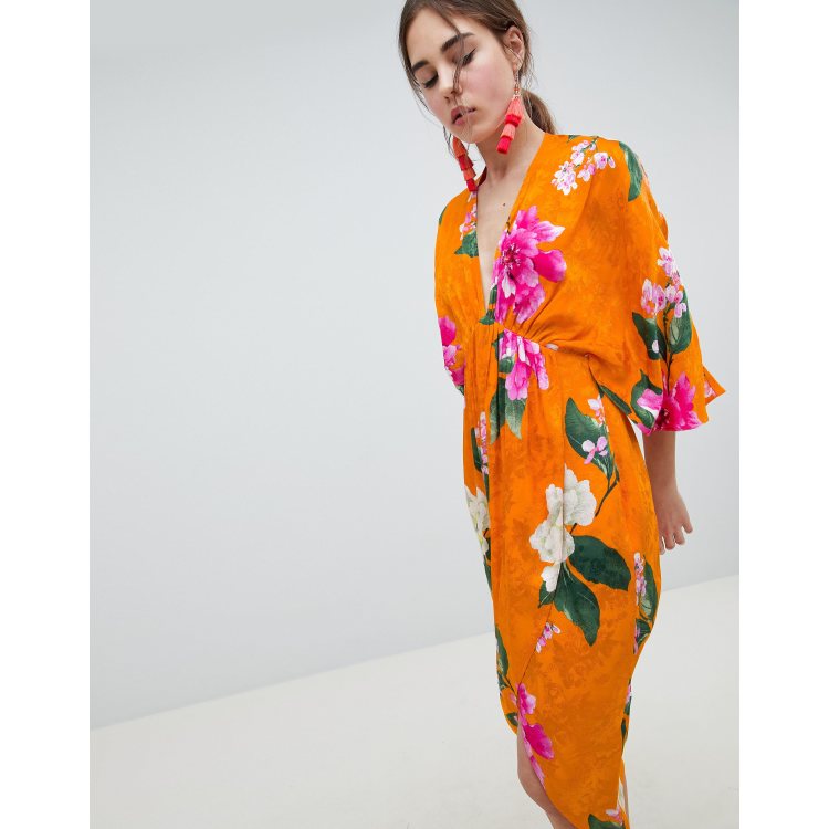 Kimono hot sale kleid asos