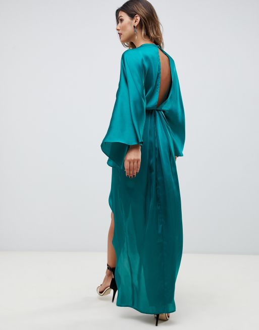 Asos kimono 2025 maxi dress