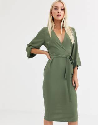 asos midi day dress