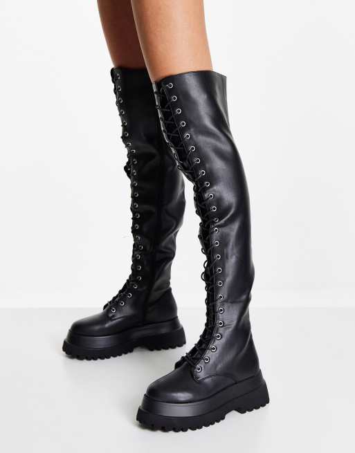 Asos hotsell overknee stiefel