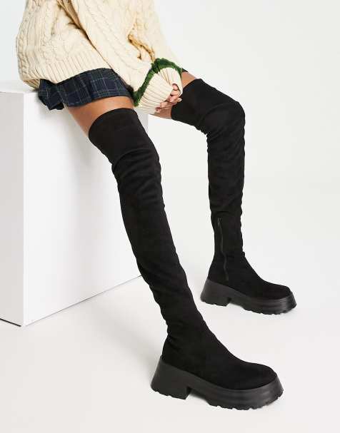 Over the knee on sale boots without heel