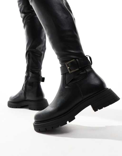 Buckle boots asos online