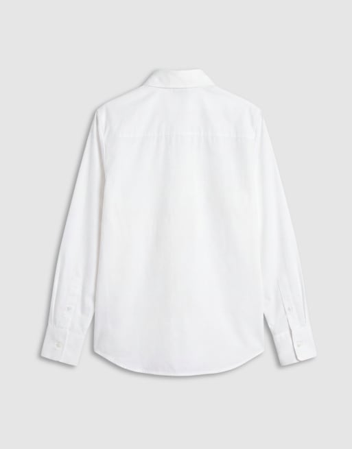 ASOS DESIGN - Klassiek katoenen overhemd in wit, 7 van 9