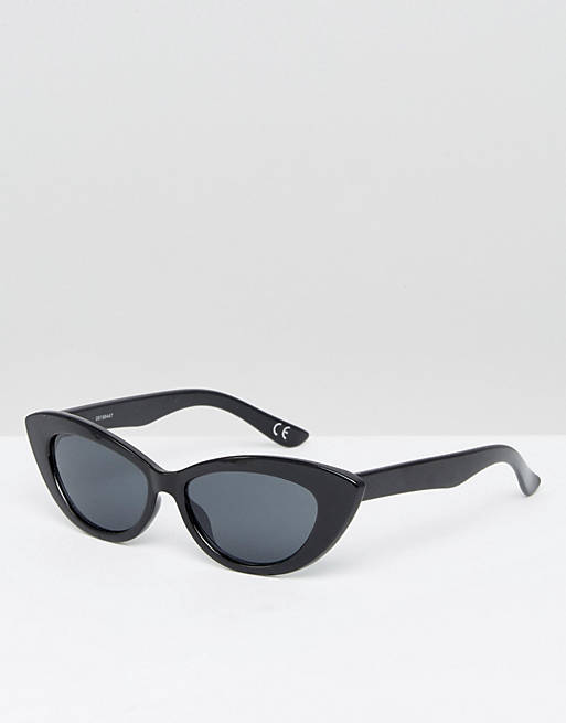ASOS DESIGN – Kleine Sonnenbrille mit spitzem Katzenaugendesign